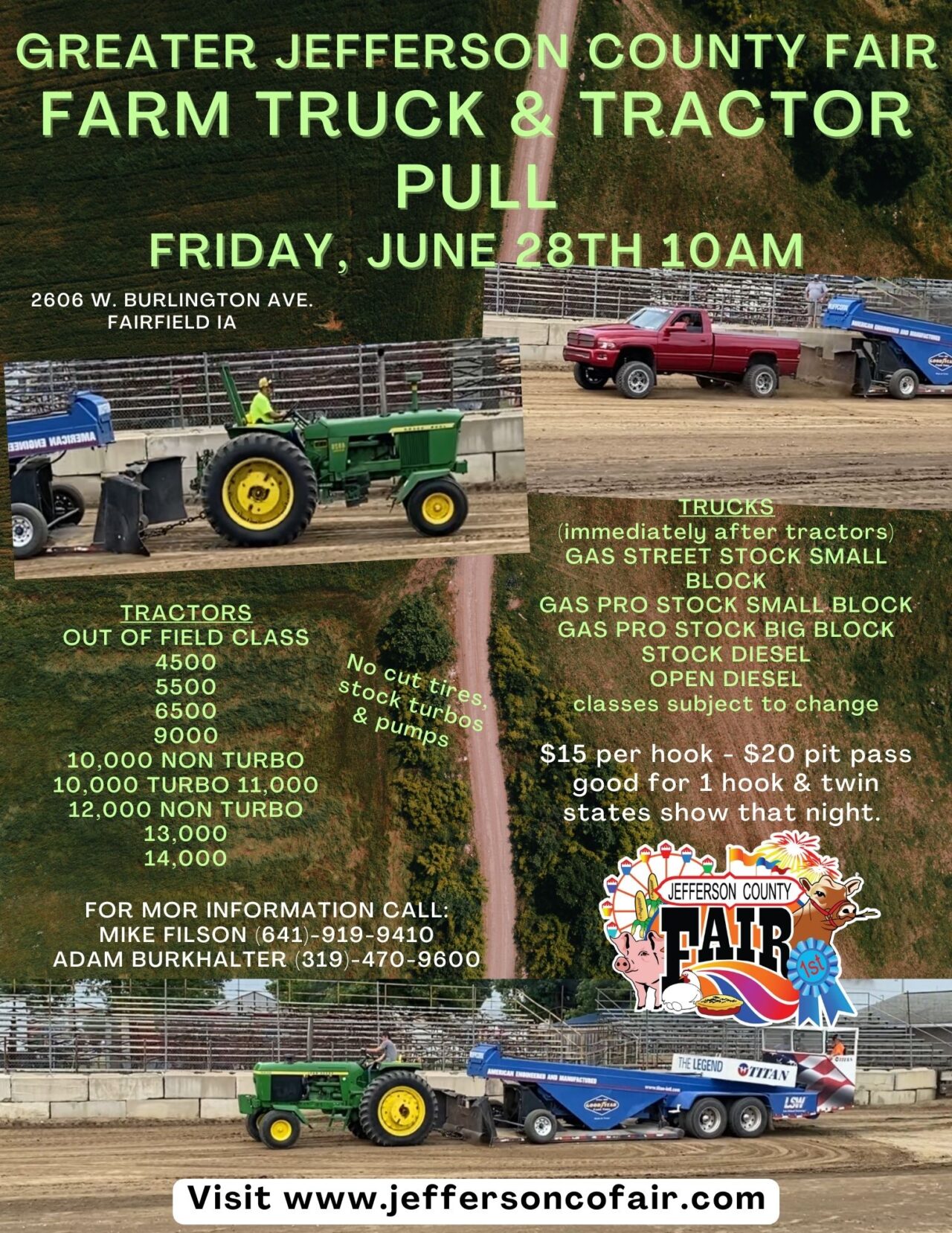 Truck & Tractor Pull Jefferson County Fair