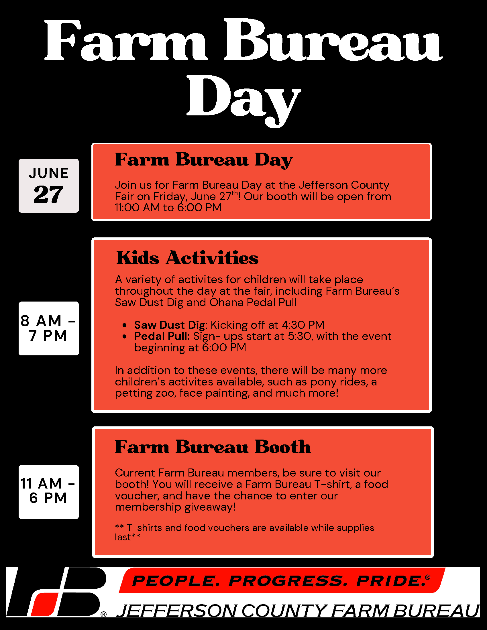 2025 Farm Bureau Day Flyer